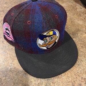 Men’s Plaid Milwaukee Brewers Cap with Embroidered Bernie Brewer Patch